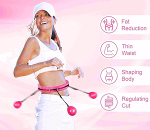 Smart Hula Hoop M2 -voimisteluvanne, violetti