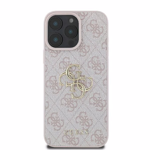 Guess 4G Big Logo kotelo iPhone 16 Pro - pinkki
