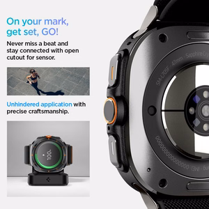 Spigen Fit Lite Samsung Galaxy Watch Ultra (47 mm), musta