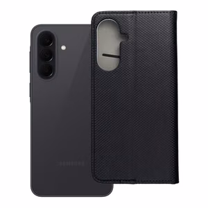 SMART CASE Book -suojakuori Samsung A57 5G:lle musta