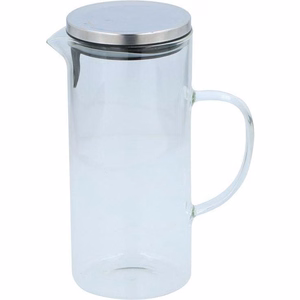 Alpina borosilikaattilasikannu kannella, 1,3 l