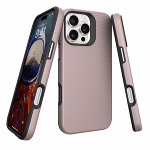 Perfectionists Triangle Mag Case iPhone 13 Pro rose gold