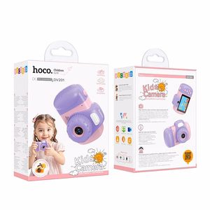 Digitaalinen lastenkamera Hoco 2MP 2,4" Full HD DV201 vaaleanpunainen