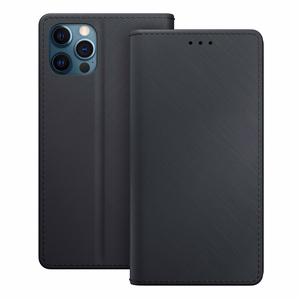 3mk Wallet Case Flip-lompakkosuojakuori iPhone 12 Pro Max:lle - musta
