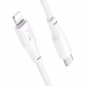 Hoco X93 USB-C – USB-C Kaapeli 60W 1,0 m, valkoinen