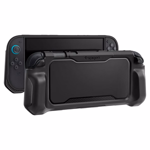 Spigen Rugged Armor Suojakuori Nintendo Switch 2:lle - Matta musta