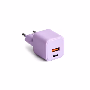 COLORUM seinälaturi USB-A + USB-C PD 30W CLS30-AC-09 xLavenda