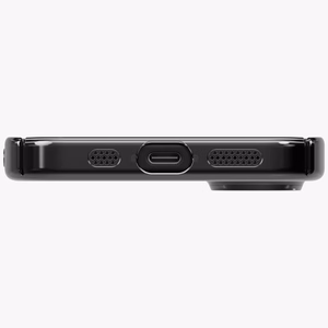 Uniq Airsuit Magclick Lataussuojakuori iPhone 17:lle - Musta