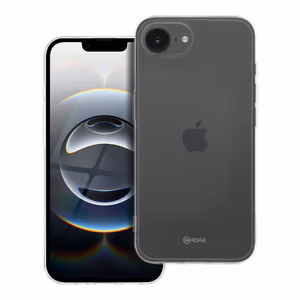 ROAR JELLY suojakuori iPhone 16e - läpinäkyvä