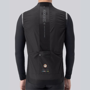Rockbros TLMJ003-01 ROAD TO SKY men's lightweight breathable cycling vest S - black