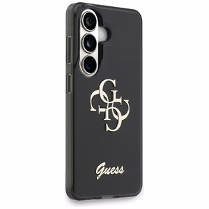 Guess Suojakuori IML Big Metal 4G Script Samsung Galaxy S26 -puhelimelle musta