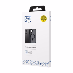 3mk Smoke MagCase with MagSafe for Samsung Galaxy S24 - semi-transparent