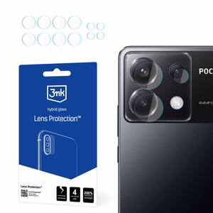 3mk Lens Protection hybridilasi kameralle Poco X6 5G:lle