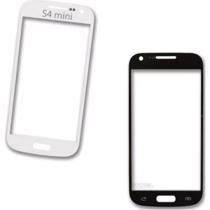 Outer Screen Glass Compatible With Samsung I9195 S4 Mini Black "Black Edition" HQ