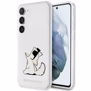 Karl Lagerfeld KLHCS23MCFNRC S23+ S916 läpinäkyvä kovakuori Choupette Fun