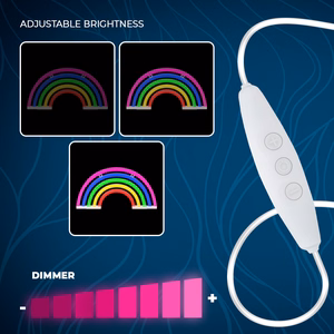 Neon LED valo RAINBOW 5 väriä FLNE14X Forever Light