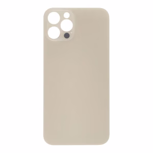 Galinis dangtelis iPhone 12 Pro auksinis (bigger hole for camera) OEM