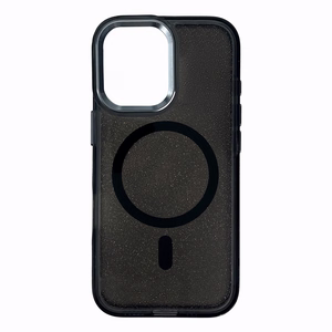 Glitter-suojakuori Samsung Galaxy A37:lle MagSafe-yhteensopiva - musta
