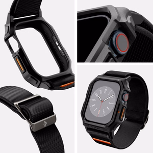 Spigen Lite Fit Pro Apple Watch 10 (42mm) Matta Musta