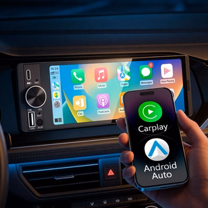 Kruger&Matz KM2016 1DIN CarPlay/AndroidAuto car radio