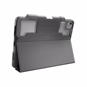 STM Dux Plus kestava MIL-STD-810G suojakuori Apple Pencil-pidikkeella iPad Air 11 M3 2025 / M2 2024 / iPad Air 10.9 5-4 gen 2022-2020:lle, musta