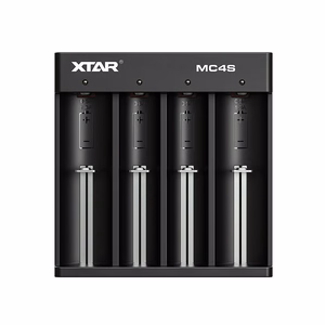 Battery charger for cylindrical Li-ion batteries18650 / NiMH Xtar MC4S