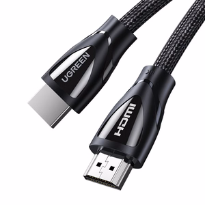 Ugreen HD140 80403 HDMI 2.1 / HDMI 2.1 -kaapeli, 2 m, musta