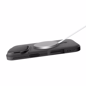 Spigen Optik Armor MagSafe Suojakuori iPhone 17:lle - musta