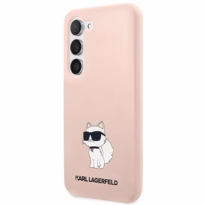 Karl Lagerfeld KLHCS23MSNCHBCP S23+ S916 kovakuori vaaleanpunainen/vaaleanpunainen Silikoninen Choupette