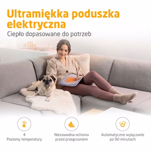 Medisana HP 518 -lämpötyyny, vaalea liila