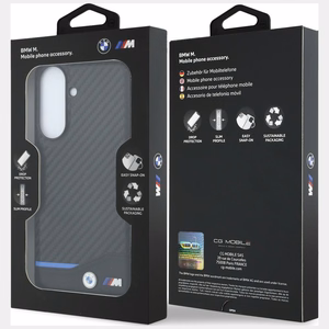 BMW kotelo Samsung A57 (PU Carbon) musta
