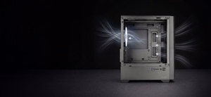 Mars Gaming MCVECTOR – Mini Tower computer case, black