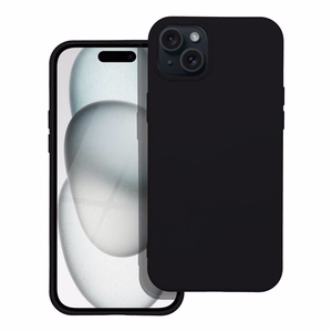 Silikonikuori IPHONE 15 - musta