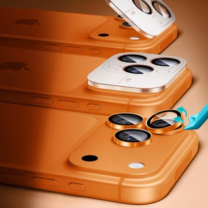 ESR Armorite Kameran Linssilasi iPhone 17 Pro / Max / 15 Pro / Max / 16 Pro / Max / 17 Pro / Max:lle - Oranssi