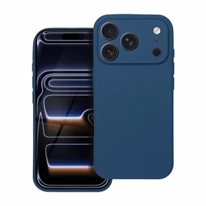 Pehmeä suojakuori IPHONE 17 Pro - tummansininen