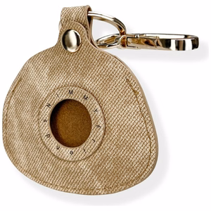 Nimmy Big Eyed Pet 2.0 Dog Tracker/Avaimenperan Suojakuori - ruskea