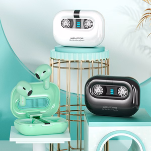 WEKOME VA06 Vanguard Series Bluetooth 5.2 TWS-nappikuulokkeet latauskotelolla, vihreät
