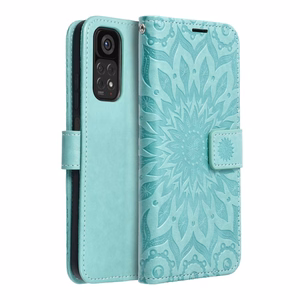 MEZZO Kirjasuojakuori Xiaomi Redmi Note 11 / 11S:lle mandala vihreä