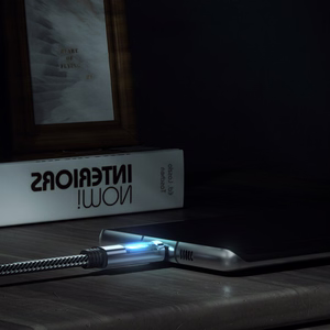 Orico LDC2C USB-C–USB-C PD -kaapeli LED-näytöllä, 100 W, 480 Mbps, 2 m, 2 kpl – musta