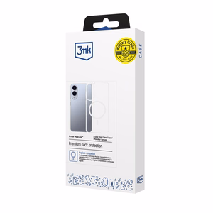 3mk Armor MagCase Suojakuori Samsung Galaxy S25 Edge:lle - läpinäkyvä
