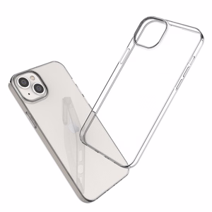 Geelikotelo suojus Ultra Clear 0,5 mm iPhone 14 Max läpinäkyvä