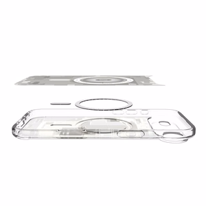 Spigen Ultra Hybrid Mag Magsafe Suojakuori iPhone 17 Air:lle Zero One Natural Titanium