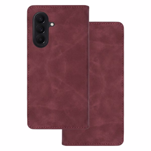 Smart Suede -suojakuori Samsung Galaxy A27 5G kastanjanruskea