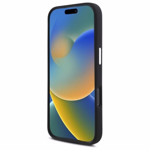AMG Silikoninen Graphics MagSafe suojakuori iPhone 16 Pro Max:lle - musta