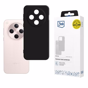 3mk Matt Case Oppo Find X8:lle - musta