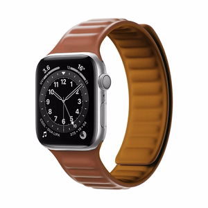 Magnetic Strap Magneettinen Hihna Ranneke Apple Watch 38/40mm - ruskea