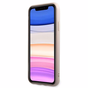 Guess 4G Stripe Collection Suojakuori iPhone 11 / Xr 6.1":lle - vaaleanpunainen
