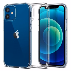Läpinäkyvä puhelimen suojakuori 2 mm BOX iPhone 12 Mini