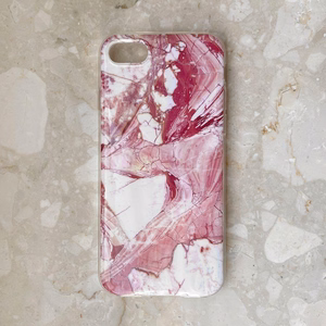 Wozinsky Marble TPU suojakuori geelimarmori Samsung Galaxy A03s (166.5) vaaleanpunainen