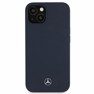 Mercedes Silicone Line kotelo iPhone 13 mini - laivastonsininen